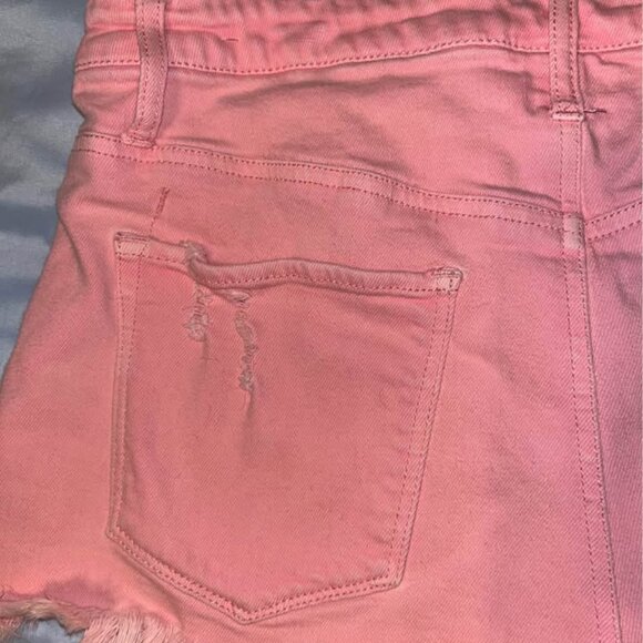 Mossimo High Rise Cut-off Jean Shorts, 14 - Picture 7 of 9